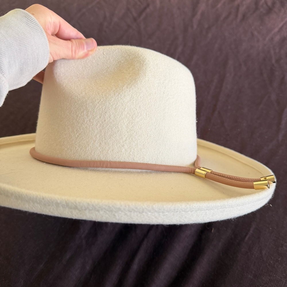 Gigi Pip Maude Pencil Brim Hat- with Cara Loren Band - Picture 5 of 7